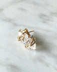 Herkimer Diamond Studs