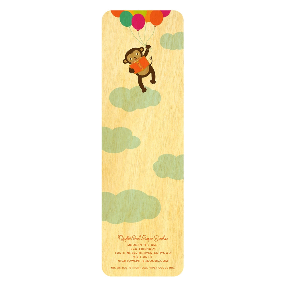 Reading Monkey Bookmark