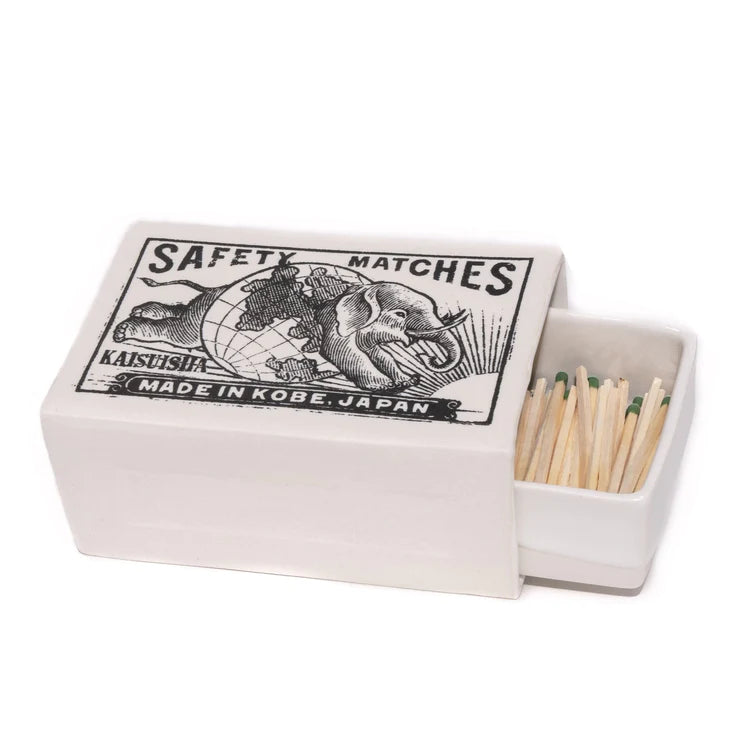Vintage Ceramic Matchbox