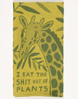 Eat Plants Dish Towel