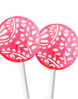 Strawberry Creme Lollipops