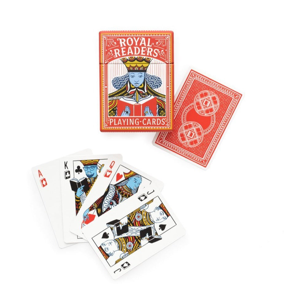 Royal Readers Playing Cards