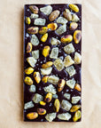 Ginger Pistachio Chocolate Bar
