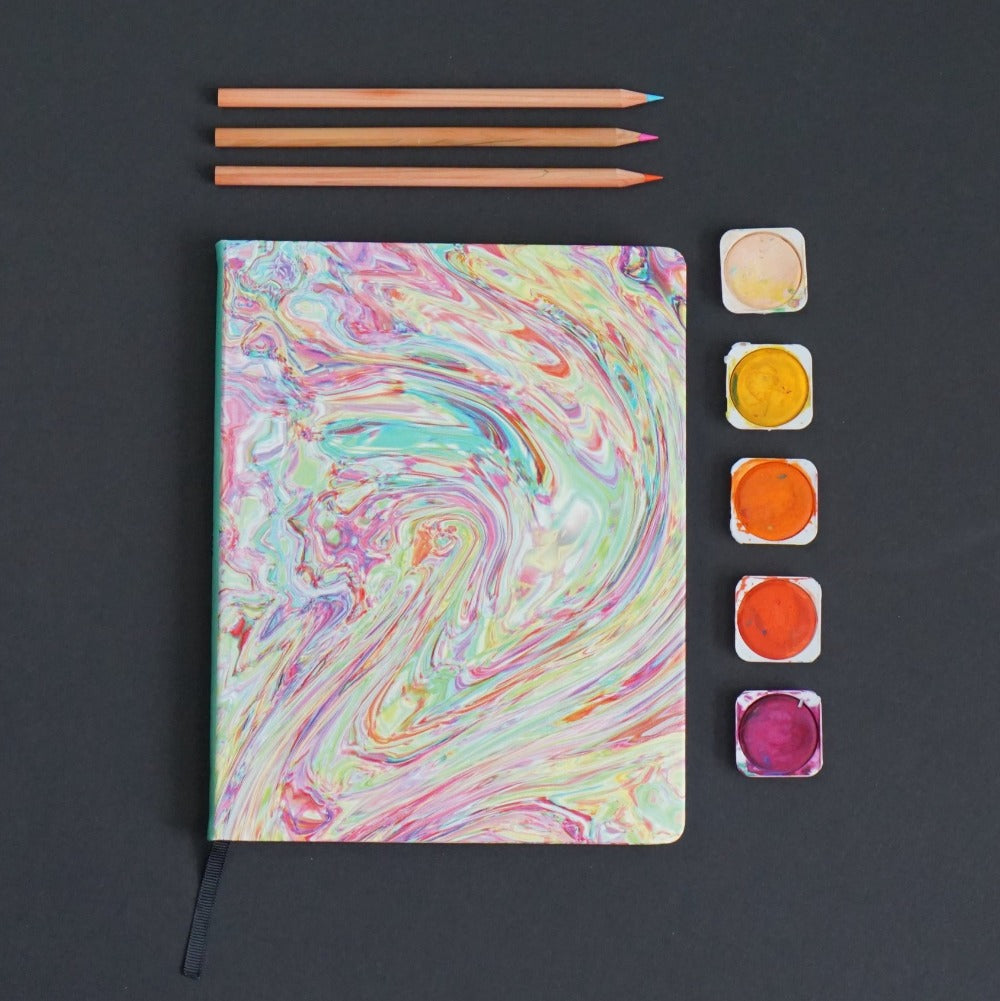 Ice Cream Swirl Notebook