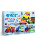Trucks and a Bus Memory Game