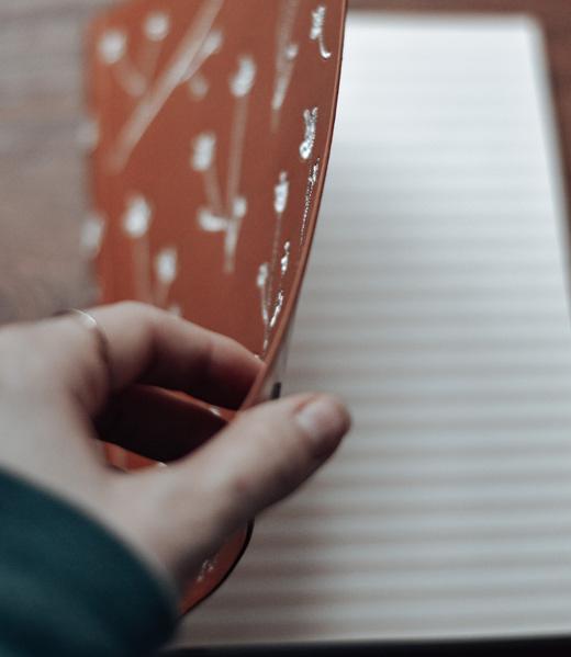 Samantha Embroidered Journal