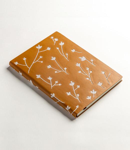 Samantha Embroidered Journal