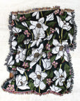 Magnolias Tapestry Throw Blanket