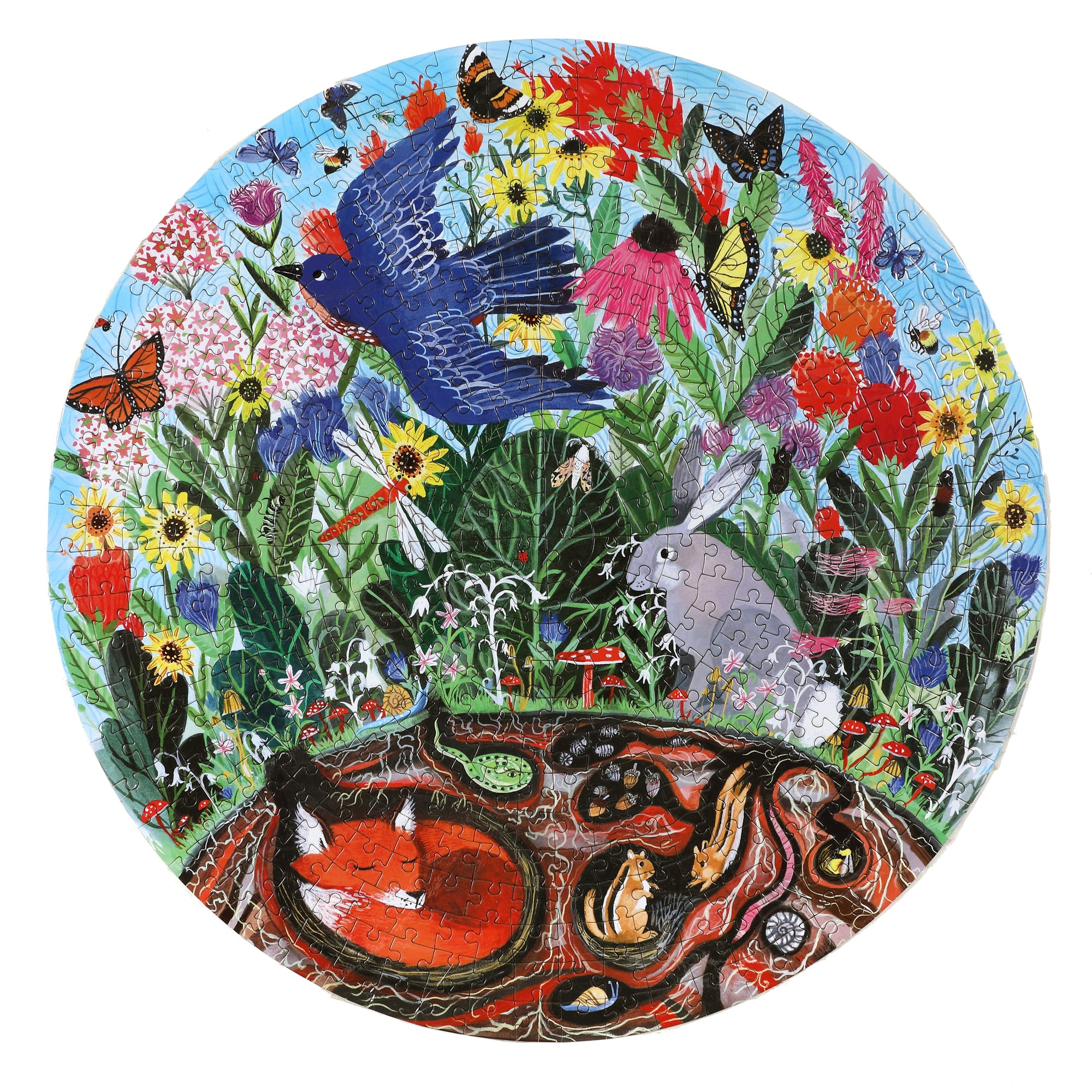 Rewilding Round Puzzle