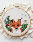 Red Fox Embroidery Kit