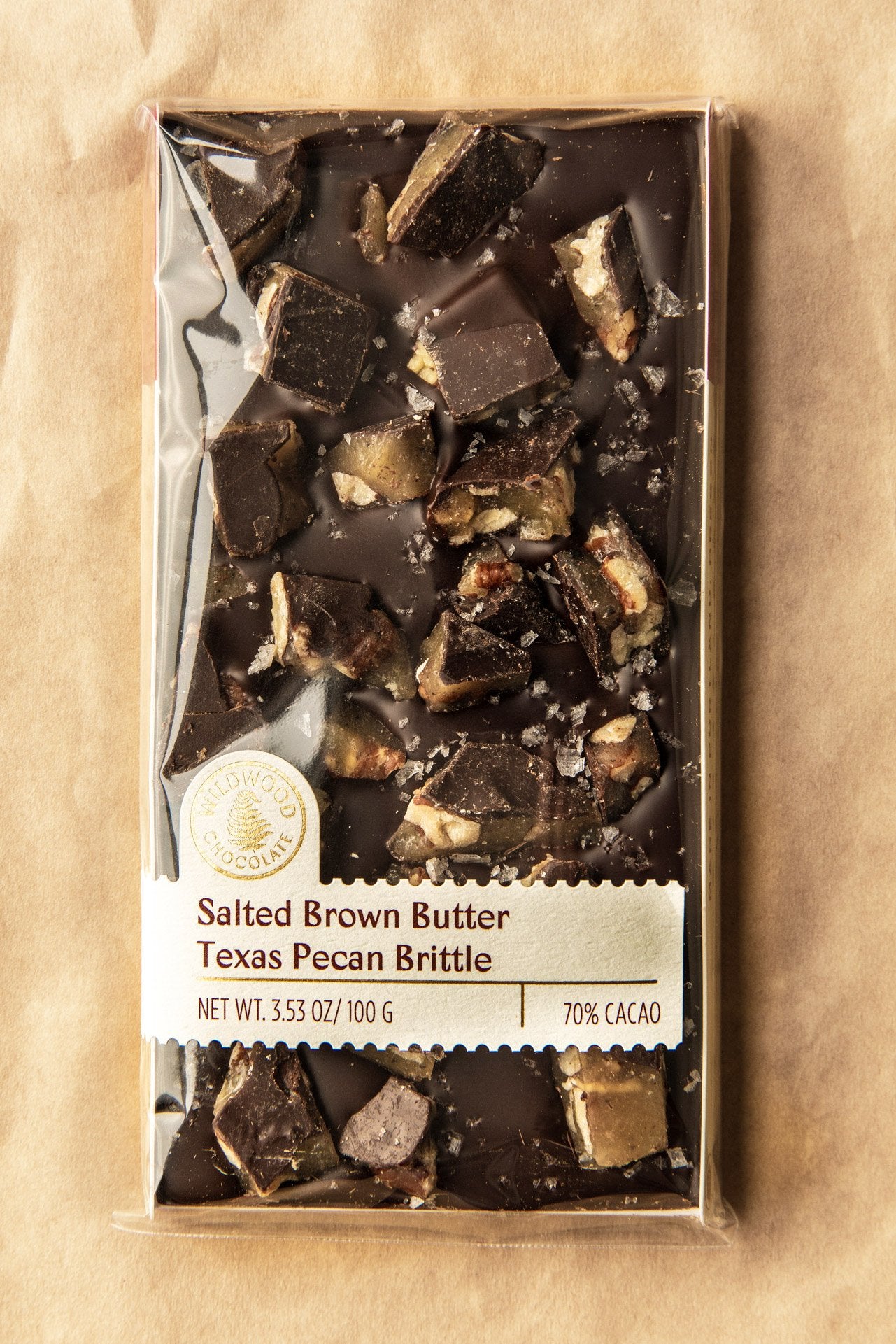 Texas Pecan Brittle Chocolate Bar