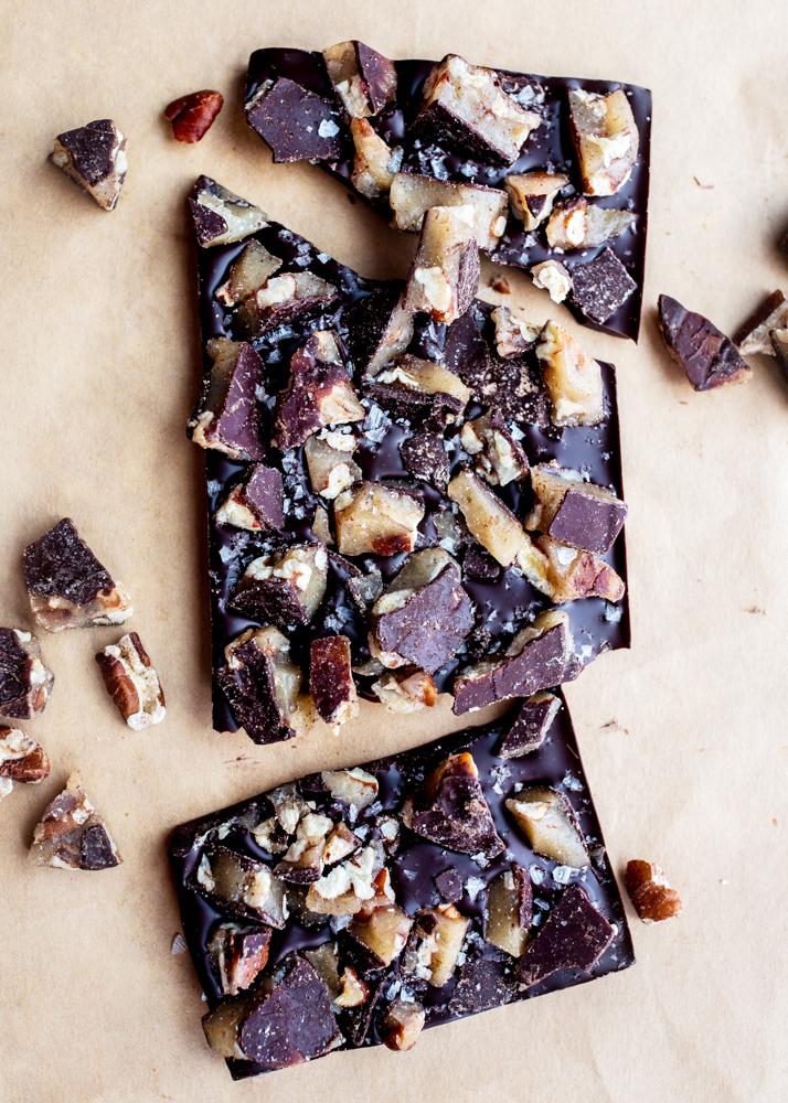 Texas Pecan Brittle Chocolate Bar
