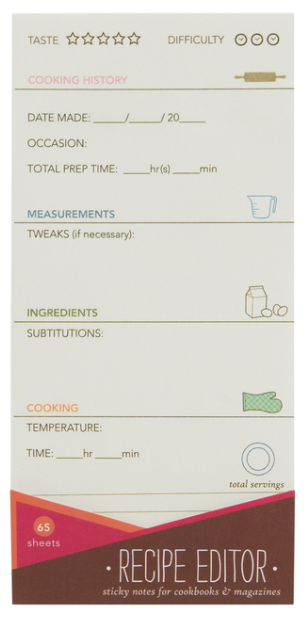 Recipe Editor