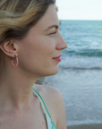 Midi Colorloop Earrings in Popcorn