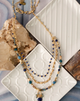 Starry Night Multistrand Necklace