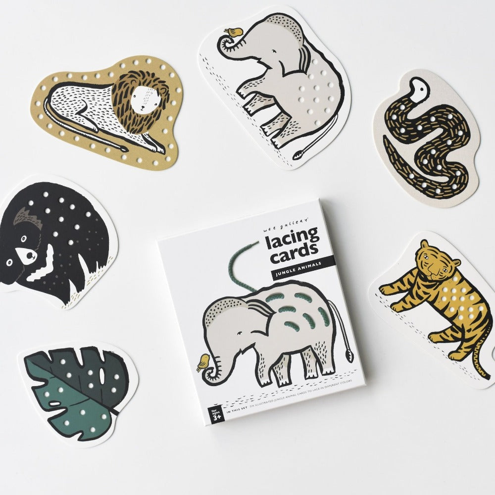 Animal Lacing Cards