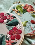 Floral Flourish Embroidery Kit