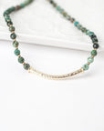 Tranquil Gardens Bar Necklace