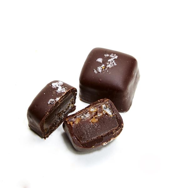 Salted Crunchy Caramels