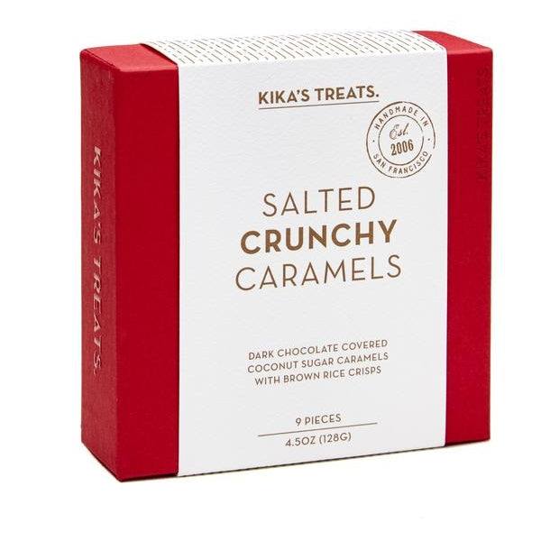 Salted Crunchy Caramels