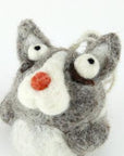 Cat Felty Ornament