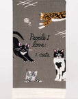 People I Love: Cats Dish Towel