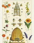 Bees & Honey Tea Towel