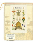 Bees & Honey Tea Towel