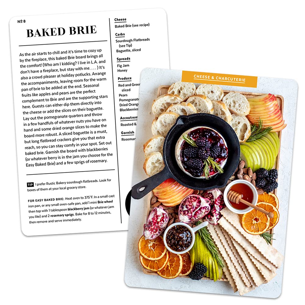 The Cheese Board Deck: 50 Cards for Styling Spreads, Savory + Sweet