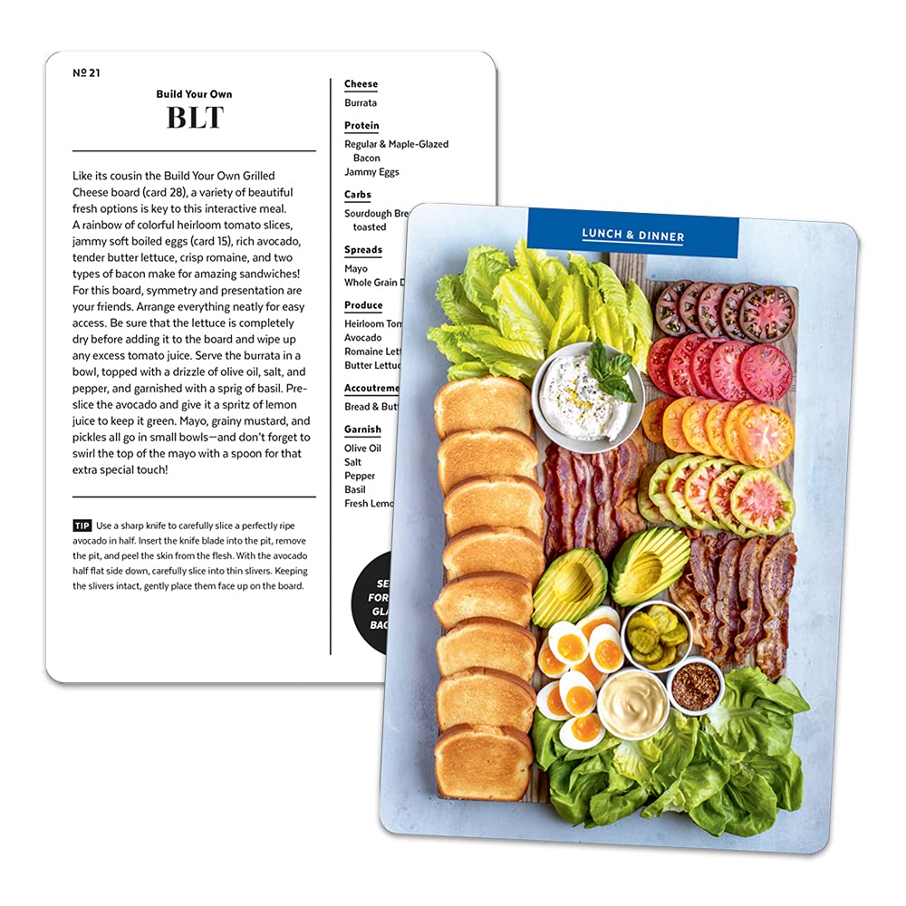 The Cheese Board Deck: 50 Cards for Styling Spreads, Savory + Sweet