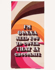 Cover That in Chocolate Dish Towel