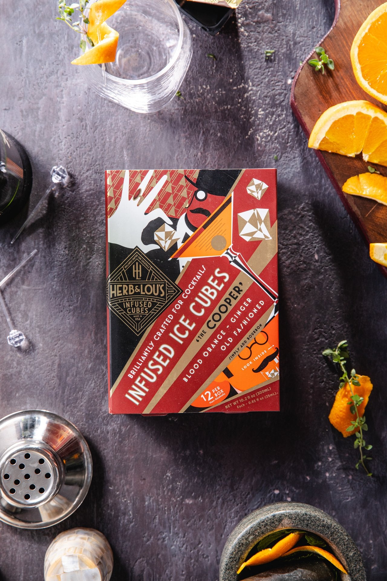 Herb + Lou&#39;s Cocktail Cubes: The Cooper