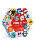 Simple Words Hexagon Puzzle Pairs