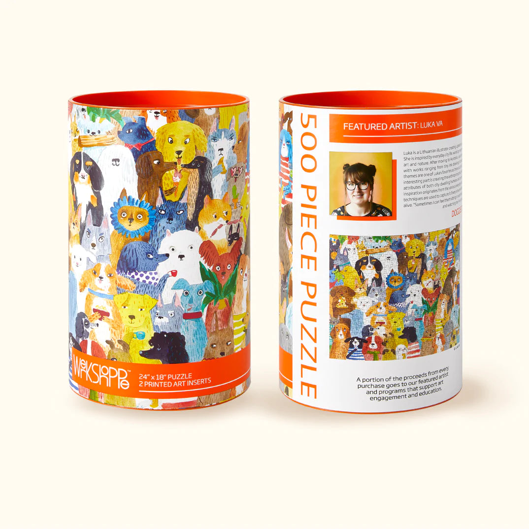 Doggie Daycare 500 Piece Puzzle