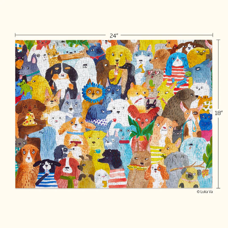 Doggie Daycare 500 Piece Puzzle