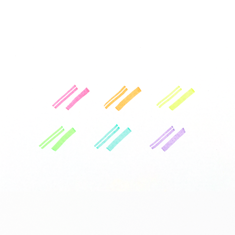 Dual Liner Double-Ended Highlighters