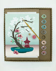 Cherry Blossom Bonsai Paint-by-Number