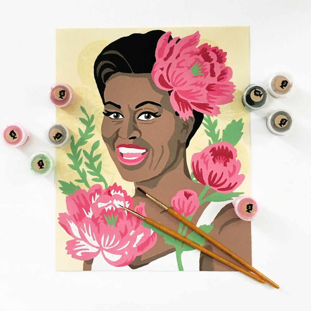 Michelle Obama Paint by Number