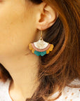 Fan Petal Earrings