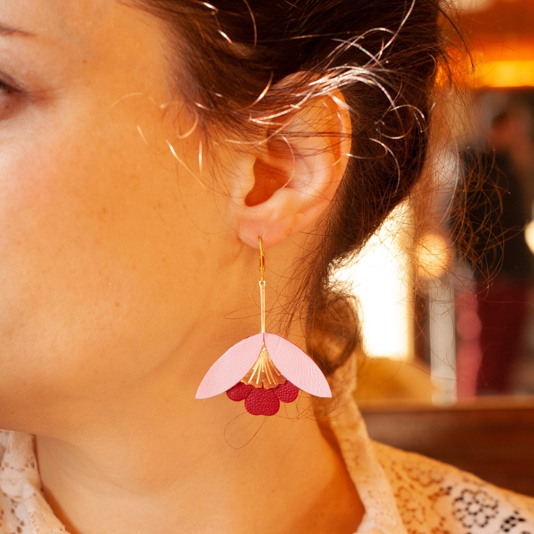 Ginkgo Earrings
