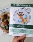 Giraffe Embroidery Kit