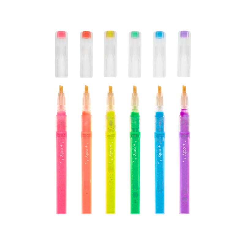 Oh My Glitter! Liquid Neon Glitter Highlighters
