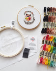 Hedgehog Embroidery Kit