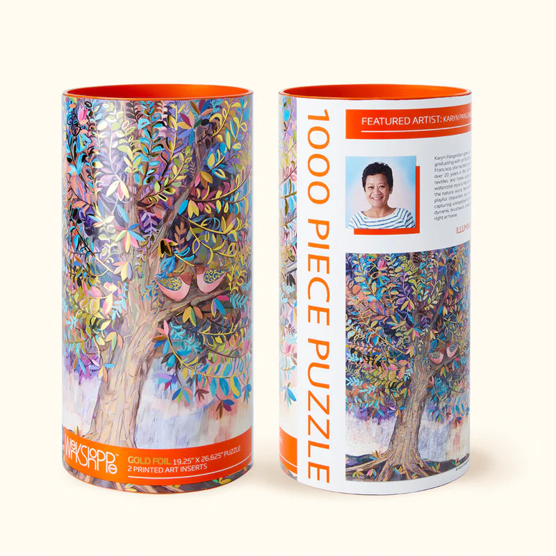 Illumination Tree Gold Foil 1000 Piece Puzzle