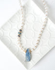 Seaside Kyanite Pendant