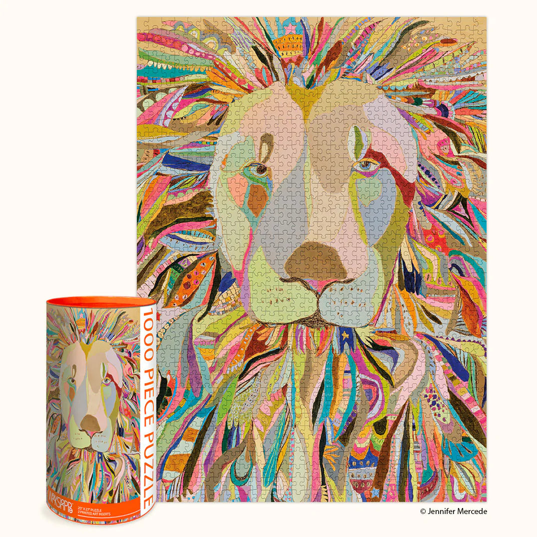 Majestic Lion 1000 Piece Puzzle