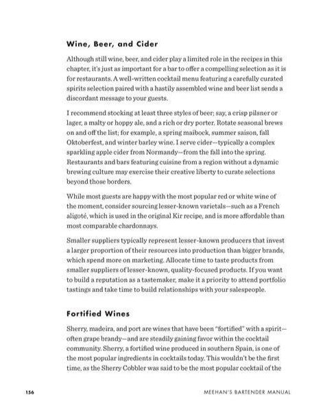 Meehan's Bartender Manual