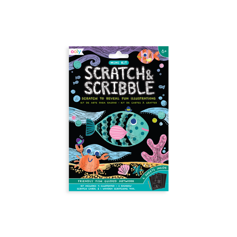 Mini Scratch &amp; Scribble Kit