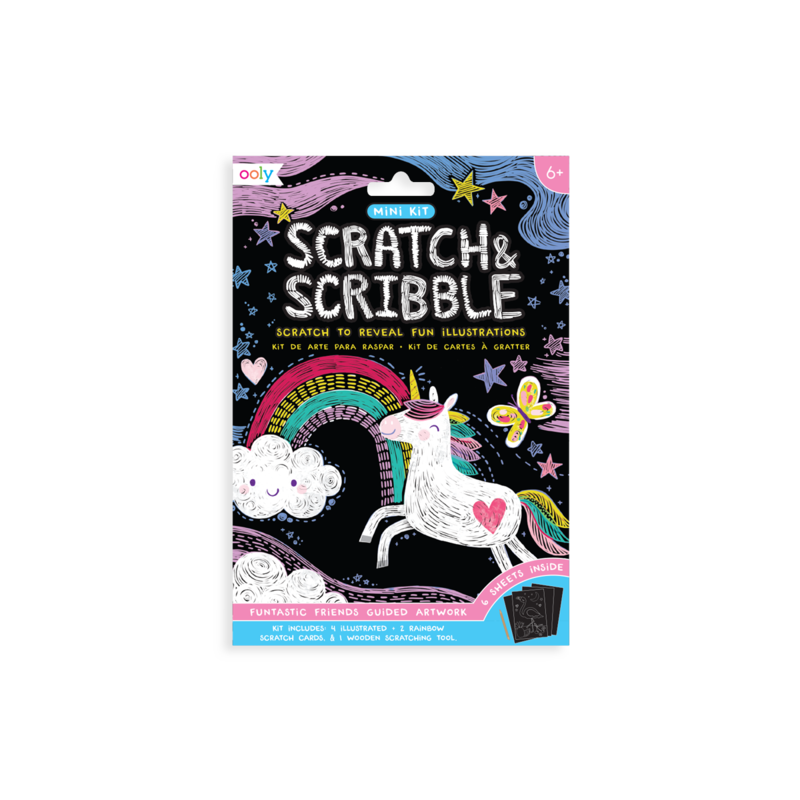 Mini Scratch &amp; Scribble Kit