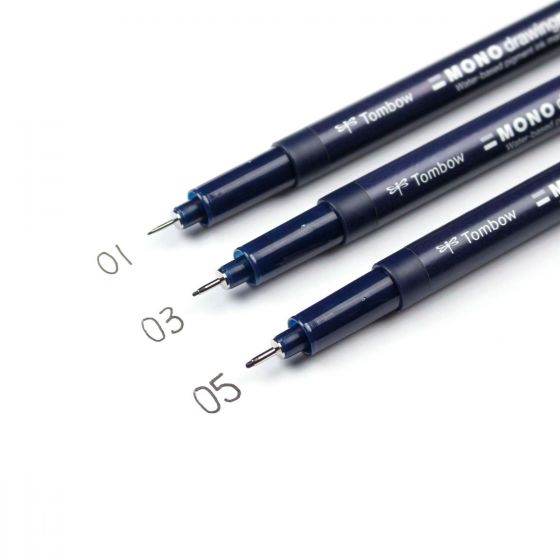 MONO Drawing Pens - Set of 3
